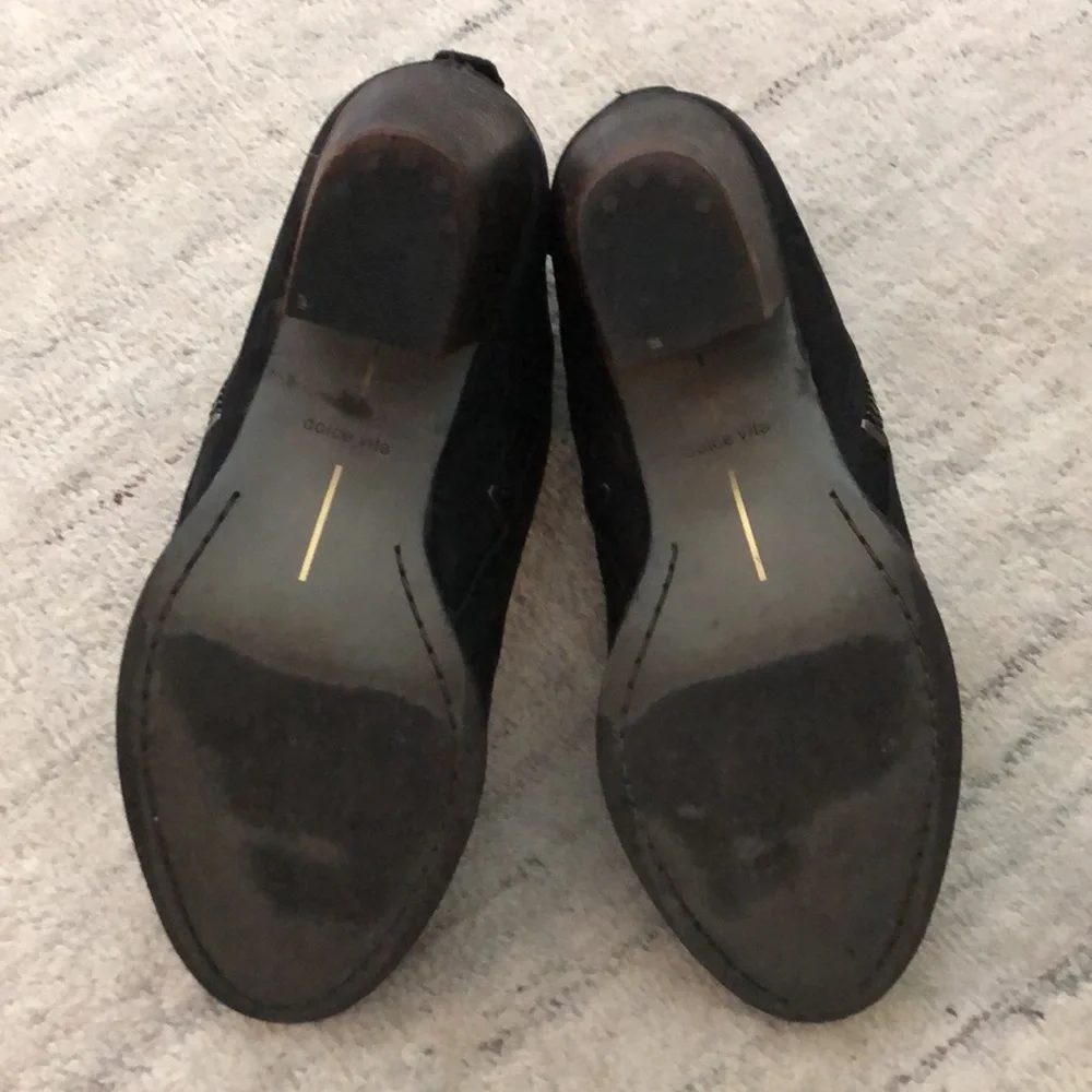 Dolce Vita Jaeger Bootie, Double Side Zip. Color: Black. Size 7 - Picture 10 of 13